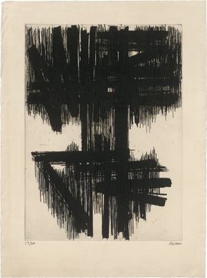 Lot 8155, Auction  123, Soulages, Pierre, Eau-forte No 6 