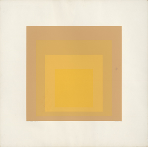 Lot 8310, Auction  123, Albers, Josef, Rare Echo