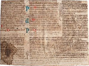 Lot 831, Auction  124, Justinianus, Justinians Digesten (Corpus Iuris, Buch IV)