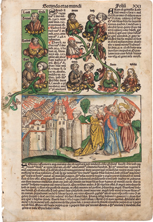 Lot 880, Auction  124, Schedel, Hartmann, Weltchronik. 2 Einzelblättert aus Schedels "liber cronicarum"