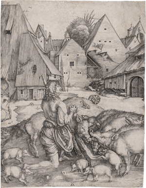 Lot 5076, Auction  124, Dürer, Albrecht, Der verlorene Sohn