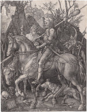 Lot 5084, Auction  124, Dürer, Albrecht, Ritter, Tod und Teufel
