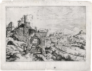 Lot 5509, Auction  124, Cock, Hieronymus, Ruinarum Palatii Maioris Prospectus