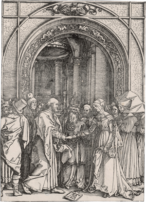 Lot 5526, Auction  124, Dürer, Albrecht, Verlobung Mariens