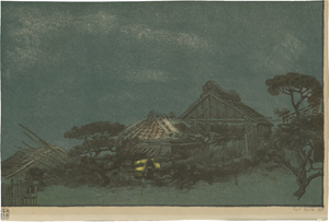 Lot 7121, Auction  124, Orlik, Emil, Abend in Fukagawa, Tokio (Am Abend)