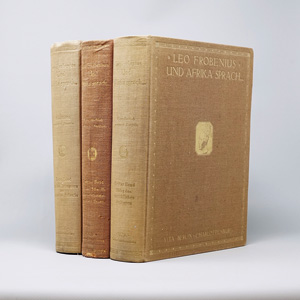 Lot 36, Auction  125, Frobenius, Leo, Und Afrika sprach. Berlin, Vita, Deutsches Verlagshaus 1912-1913