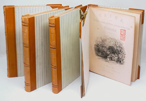 Lot 77, Auction  125, Wright, G. N., China, in a series of views. London und Paris, Fisher, 1844. - Erste Ausgabe