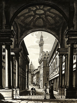 Lot 142, Auction  125, Souvenirs de la Toscane, soit en architecture, sculpture, peintures et costumes. O. O. und Dr. um 1830. - Einzige Ausgabe