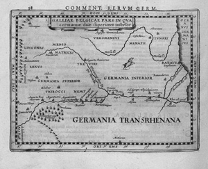 Lot 160, Auction  125, Bertius, Petrus, Commentariorum rerum germanicarum libri tres. Amsterdam, J. Janssonius, 1616