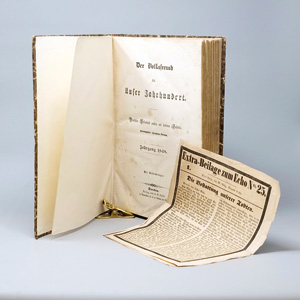 Lot 199, Auction  125, Volksfreund, Der, für unser Jahrhundert. Jahrgang 1848. - Der einzige erschienene Jahrgang