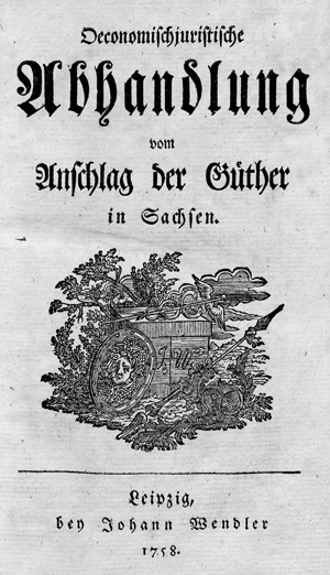 Lot 463, Auction  125, Bennigsen, Rudolph Chr. von, Oeconomischjuristische Abhandlung vom Pacht. Leipzig, Wendler, 1759-1761