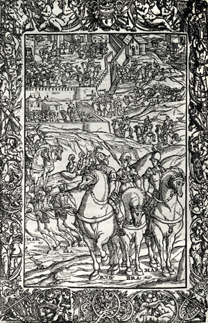 Lot 709, Auction  125, Ariosto, Lodovico, Orlando furioso. Venedig, V. Valgrisi, 1572. - Frühe Ausgabe