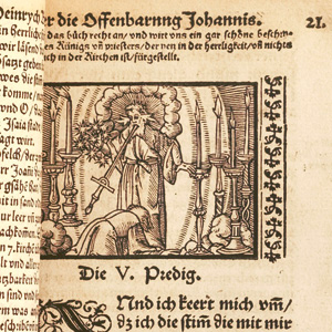 Lot 721, Auction  125, Bullinger, Heinrich, Die Offenbarung Jesu Christi. Müllhausen, Peter Schmidt, 1560