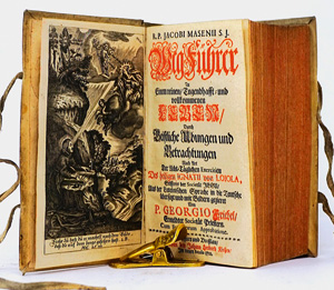 Lot 828, Auction  125, Masen, Jacob, Wegführer zu einem reinen, tugendhafft- und vollkommenen Leben. Frankfurt und Breslau, Johann H. Kloß, 1701