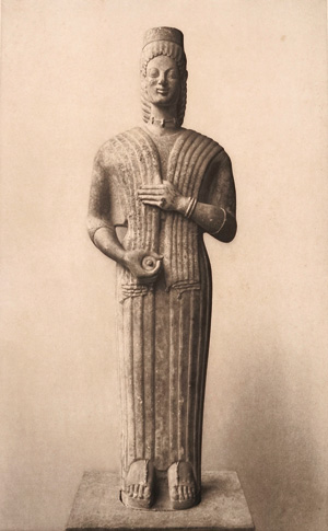 Lot 924, Auction  125, Wiegand, Theodor, Die altattische stehende Göttin in Berlin