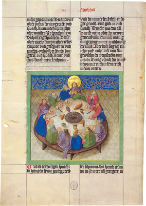 Lot 952, Auction  125, Ottheinrich-Bibel, Die, Faksimile-Ausgabe der Handschrift Cgm 8010/I.2. Luzern, Faksimile-Verlag, 2002. - In kleiner Auflage erschienen