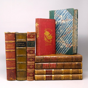 Lot 1533, Auction  125, Dickens, Charles, Konvolut von 8 Werken in erster Ausgabe. London 1839-1872