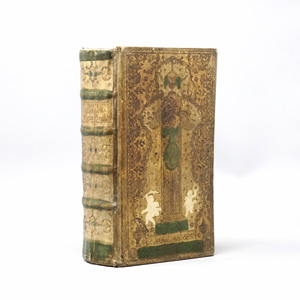 Lot 1541, Auction  125, Prächtiger Bauerneinband, Teils Grün gefärbtes Pergament d. Z. Deutschland 1790