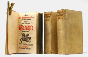 Lot 1618, Auction  125, Hofmann von Hoffmannswaldau, Christian, Herrn von Hoffmannswaldaus und andrer Deutschen auserlesener und bißher ungedruckter Gedichte