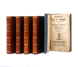 Lot 1714, Auction  125, Schröder, Friedrich Ludwig, Sammlung von Schauspielen für's Hamburgsche Theater. Schwerin und Wismar, Bödner, 1790-1794. - Erste Ausgabe