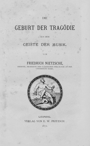 Lot 1797, Auction  125, Nietzsche, Friedrich, Die Geburt der Tragödie. Leipzig, E. W. Fritzsch, 1872. - Erste Ausgabe