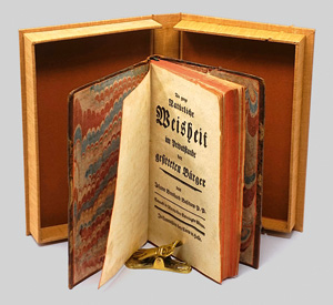 Lot 1807, Auction  125, Basedow, Johann Bernhard, Die ganze natürliche Weisheit im Privatstande der gesitteten Bürger. Altona und Halle, in Commission bey Curte, (1768)