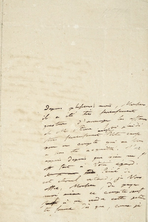Lot 2064, Auction  125, Humboldt, Alexander von, Brief über eine ausstehende Bezahlung. Um 1810