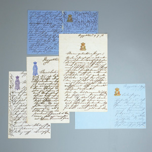 Lot 2109, Auction  125, Marie, Prinzessin von Preußen, Teilnachlass der Briefe an ihren Vater 