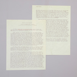 Lot 2152, Auction  125, Furtwängler, Wilhelm, Typoskript. 1946