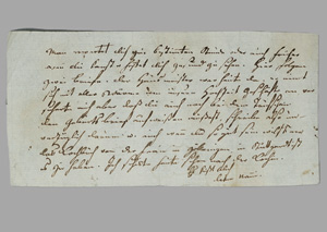 Lot 2189, Auction  125, Streicher, Nanette, Brief an Andreas Streicher