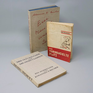 Lot 3024, Auction  125, Becher, Johannes R., Der verwandelte Platz. Zürich, Ring, 1934. - Erste Ausgabe