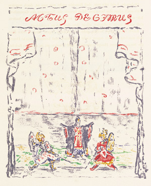 Lot 3249, Auction  125, Meier-Graefe, Julius, Orlando und Angelica. Berlin, P. Cassirer, 1912. – Mit Lithographien von E. Klossowski. 20 Exemplare