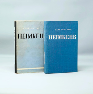 Lot 3345, Auction  125, Schickele, René, Heimkehr. Straßburg, Brant, 1939