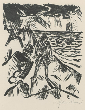 Lot 3366, Auction  125, Swift, Jonathan und Janthur, Richard, Des Capitain Lemuel Gullivers Reise. Berlin, Fritz Gurlitt, 1919. - Mit 11 Lithographien von R. Janthur. 50 Exemplare