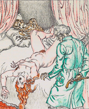 Lot 3388, Auction  125, Kock, Henry de und , Der Mord im Kastanienwäldchen. Berlin, Gurlitt, 1919. - Aus der Reihe "Der Venuswagen", Band V