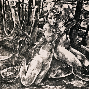 Lot 3418, Auction  125, Whitman, Walt, Grashalme. Berlin 1920. - Mit 13 Lithographien von Willy Jaeckel. 200 Exemplare