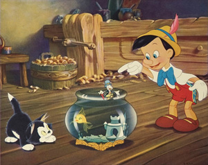 Lot 3467, Auction  125, Disney, Walt, Pinocchio. 4 Chromolithographien. New York 1940