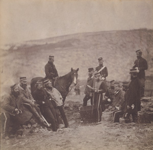 Lot 4042, Auction  125, Fenton, Roger, Officers and Men of the 8th Hussars