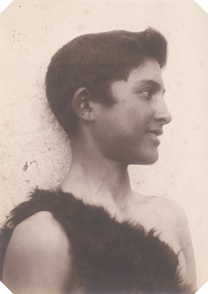 Lot 4043, Auction  125, Gloeden, Wilhelm von, Young faun 