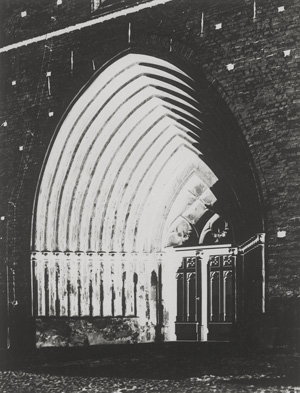 Lot 4123, Auction  125, Feininger, Andreas, Gothic church portal (Domkirche Greifswald)