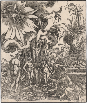Lot 5006, Auction  125, Altdorfer, Albrecht, Der Traum und das Urteil des Paris