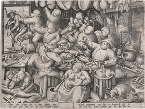 Lot 5040, Auction  125, Bruegel d. Ä., Pieter - nach, Die fette Küche