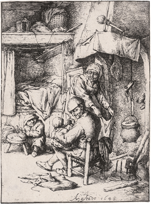 Lot 5167, Auction  125, Ostade, Adriaen van, Der Familienvater