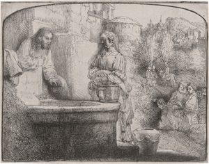 Lot 5187, Auction  125, Rembrandt Harmensz. van Rijn, Christus und die Samariterin