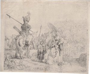 Lot 5189, Auction  125, Rembrandt Harmensz. van Rijn, Die Taufe des Kämmerers