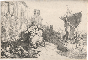 Lot 5191, Auction  125, Rembrandt Harmensz. van Rijn, Das Lob der Schifffahrt