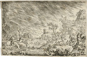 Lot 5229, Auction  125, Umbach, Jonas, Die Sintflut