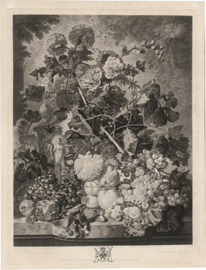 Lot 5269, Auction  125, Earlom, Richard, A Flower Piece; A Fruite Piece