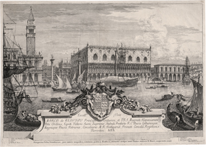 Lot 5291, Auction  125, Marieschi, Michele, Prospectus Urbis Venetiarum, prae caeteris magnifica
