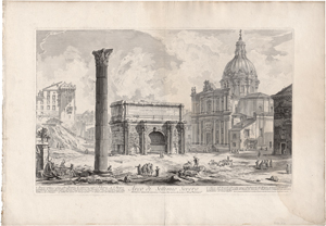Lot 5303, Auction  125, Piranesi, Giovanni Battista, Arco di Settimio Severo